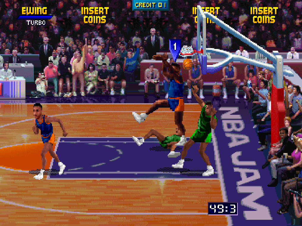 NBA Jam: Tournament Edition [GAME ONLY - COSMETICALLY FLAWED CARTRIDGE] – Atari Jaguar (JAG)