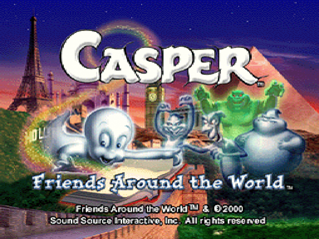 Casper: Friends Around the World – PlayStation 1 (PS1)