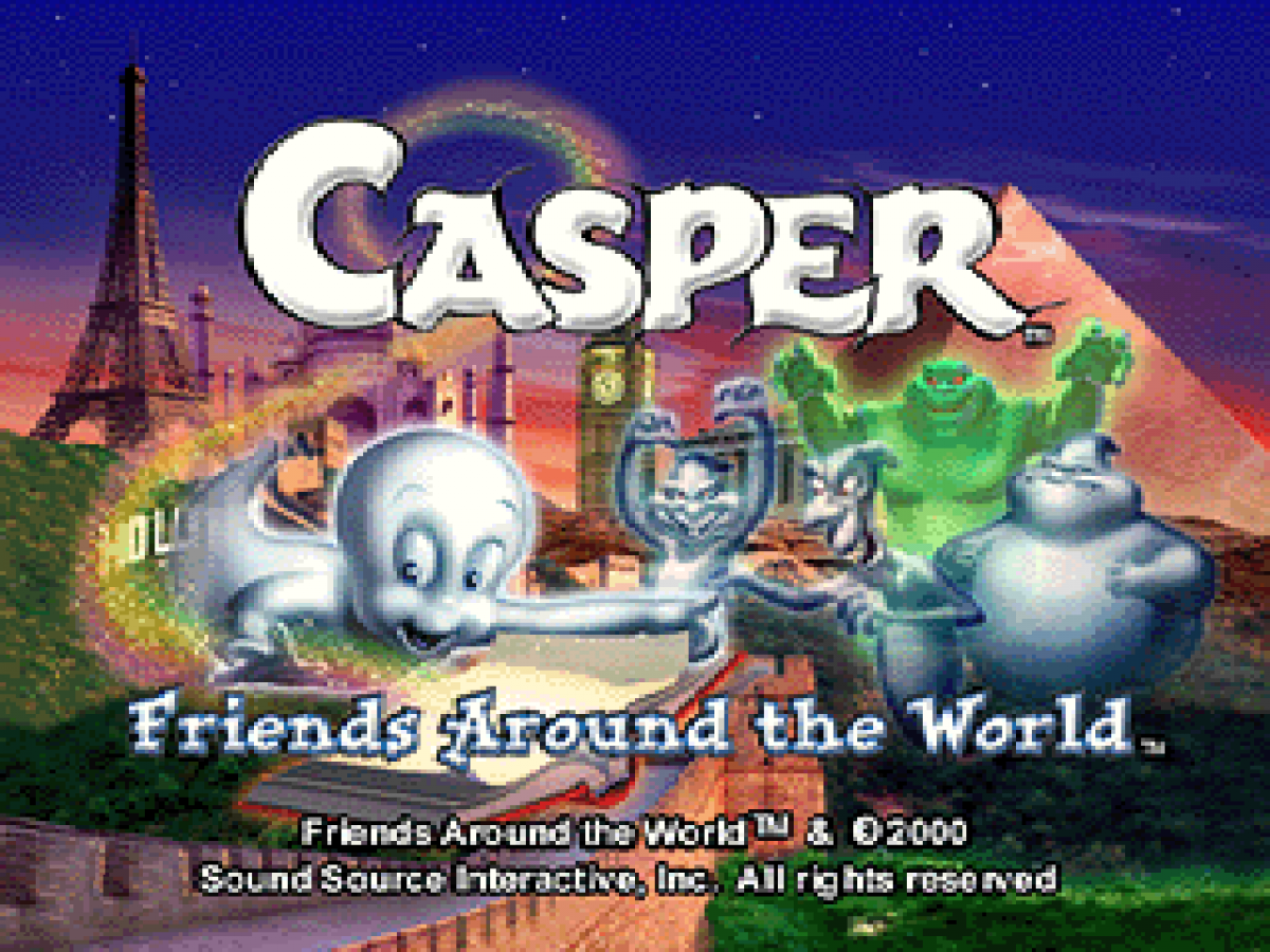 Casper: Friends Around the World – PlayStation 1 (PS1)
