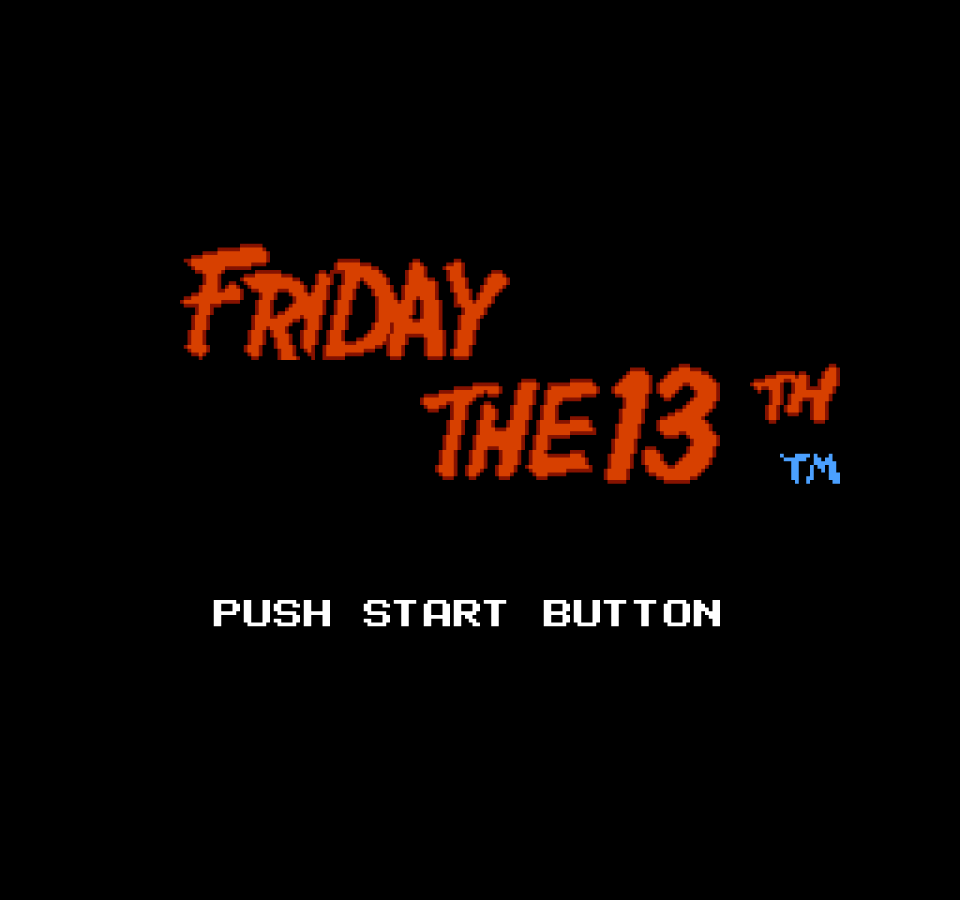 Friday the 13th  – Nintendo Entertainment System (NES)