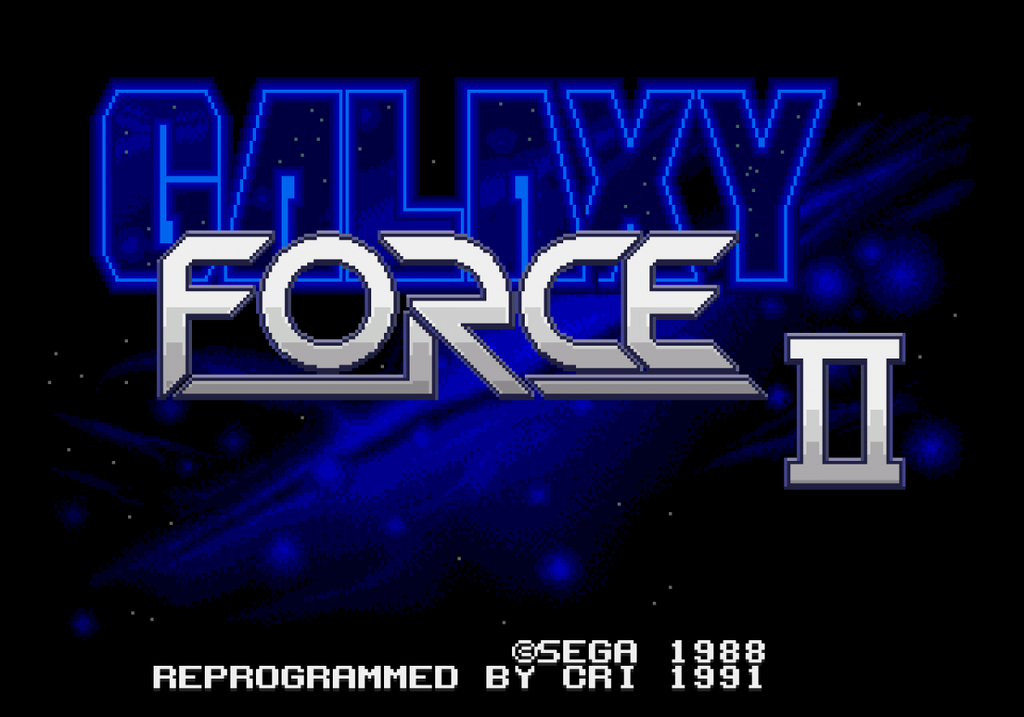 Galaxy Force II – Sega Genesis (GEN)