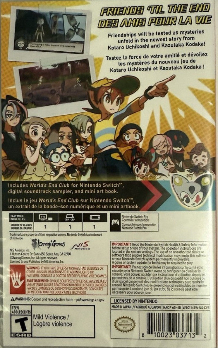 World's End Club [Deluxe Edition] – Nintendo Switch (NS)
