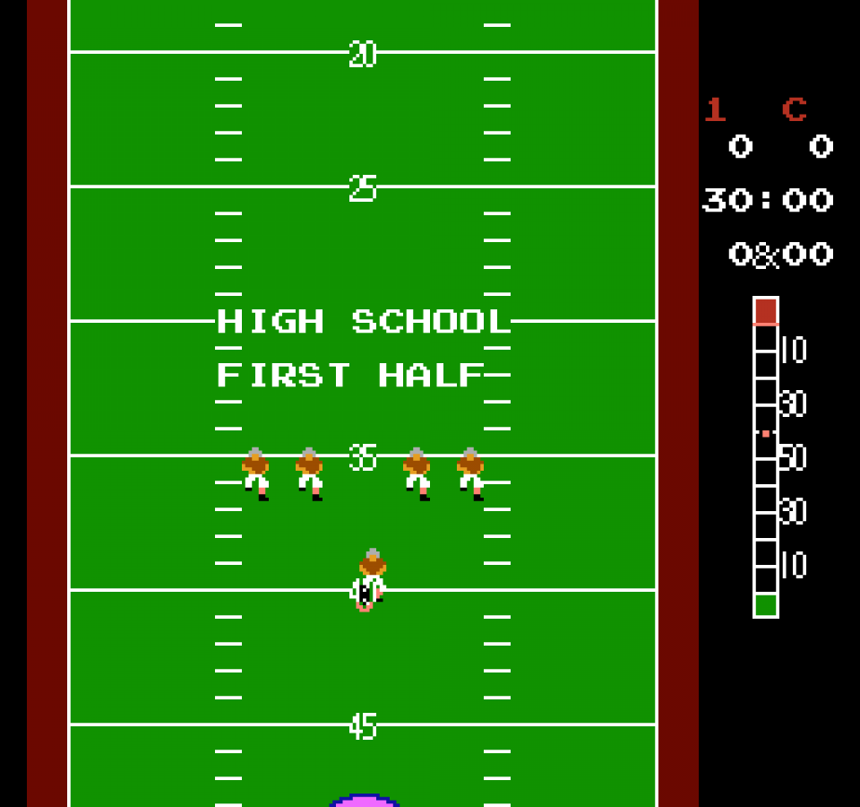 10-Yard Fight – Nintendo Entertainment System (NES)
