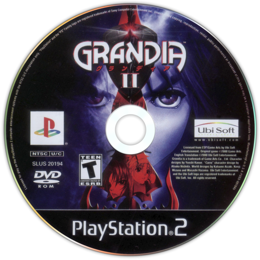 Grandia II – PlayStation 2 (PS2)