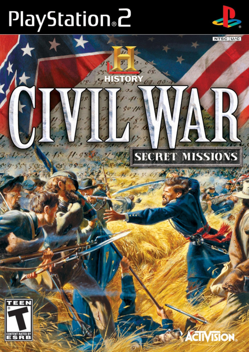 History Channel: Civil War: Secret Missions – PlayStation 2 (PS2)