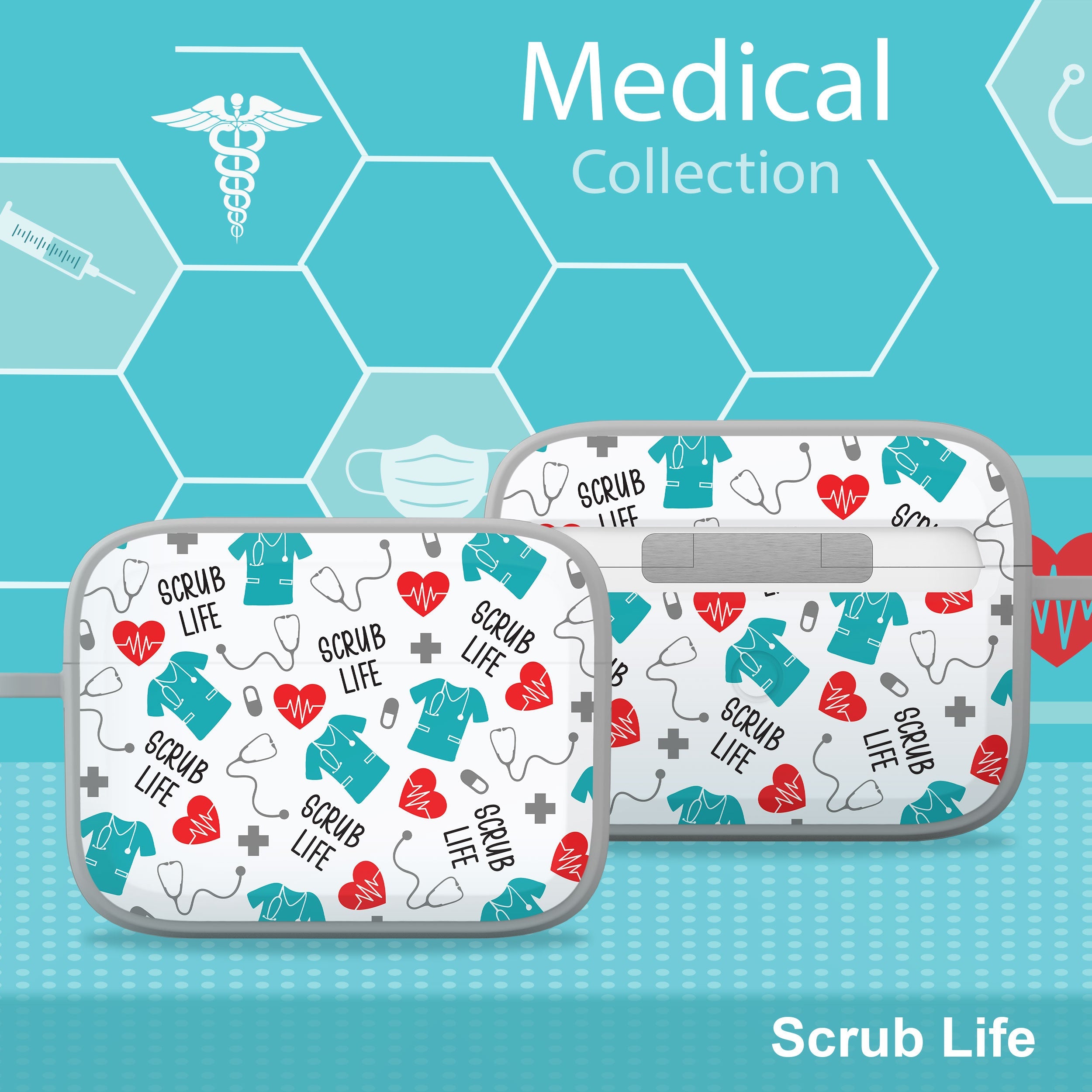 Nursing HDX Apple AirPods Pro 1 & 2 Case Cover