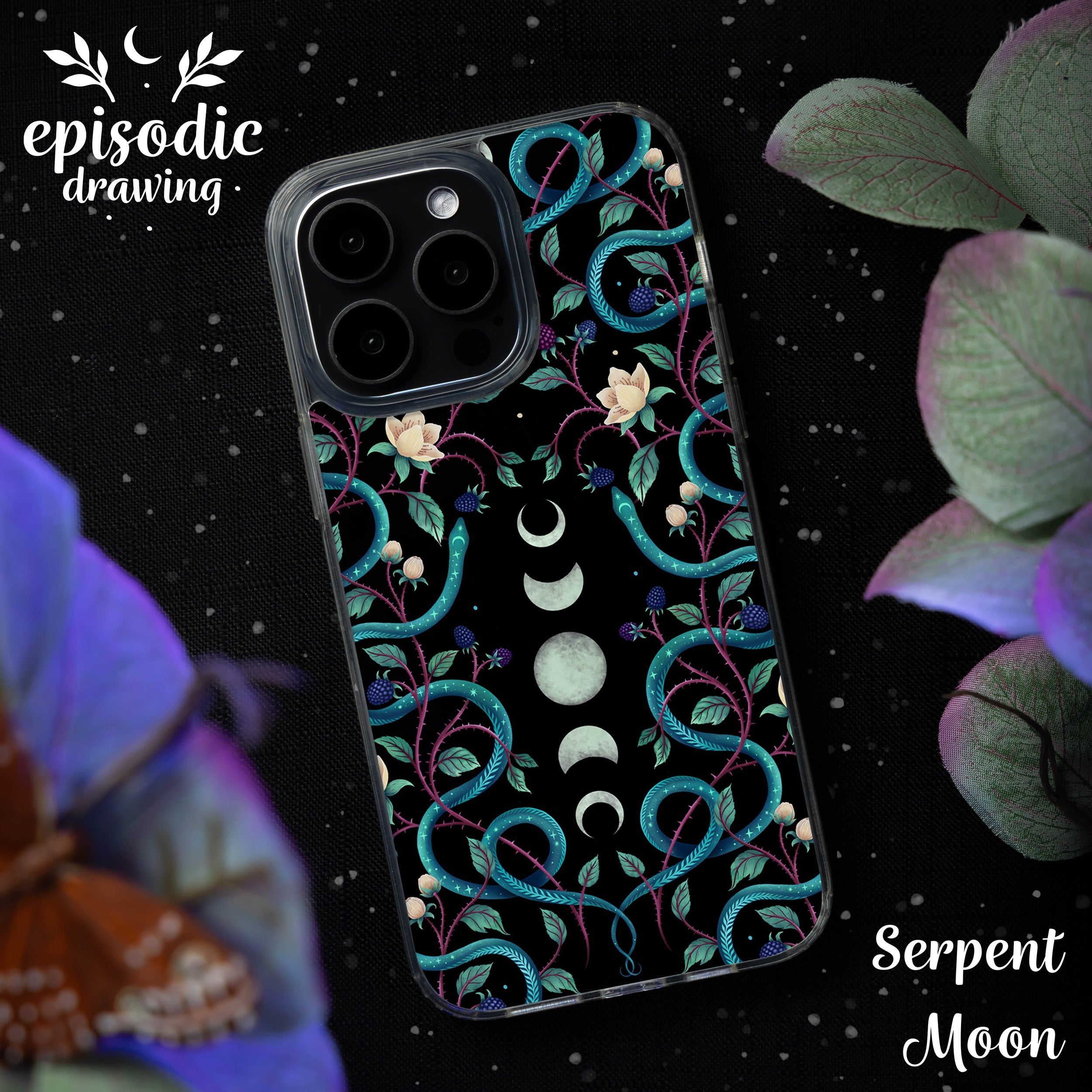 Episodic Drawing Enchanted Collection HD Apple iPhone 13 Series Mag-Safe Phone Case