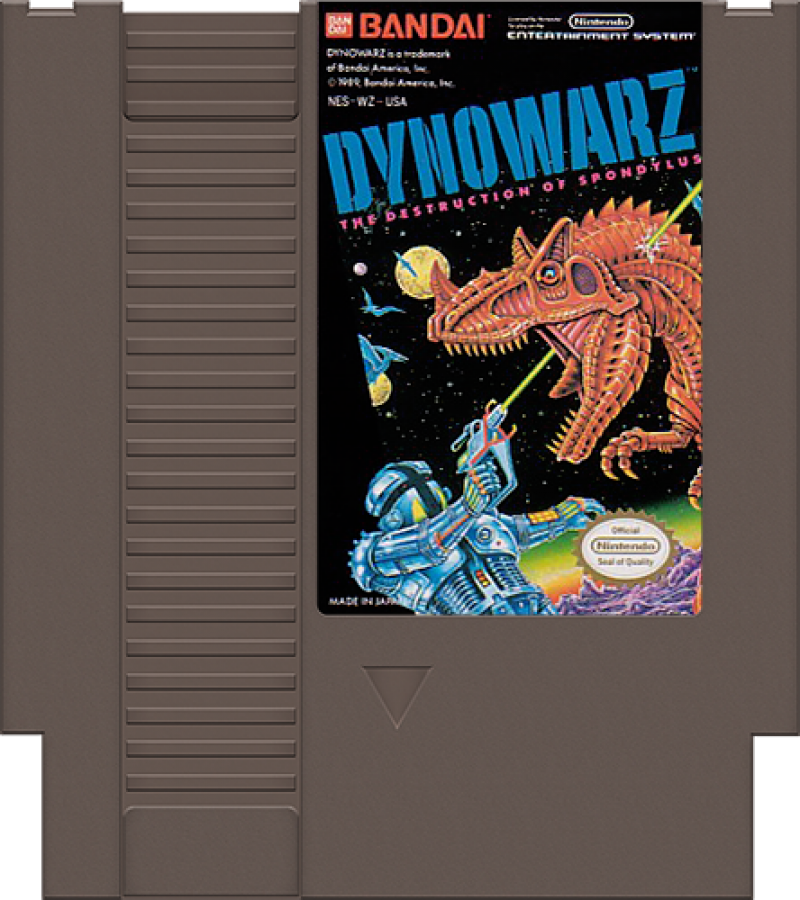 Dynowarz: The Destruction of Spondylus [CIB] – Nintendo Entertainment System (NES)