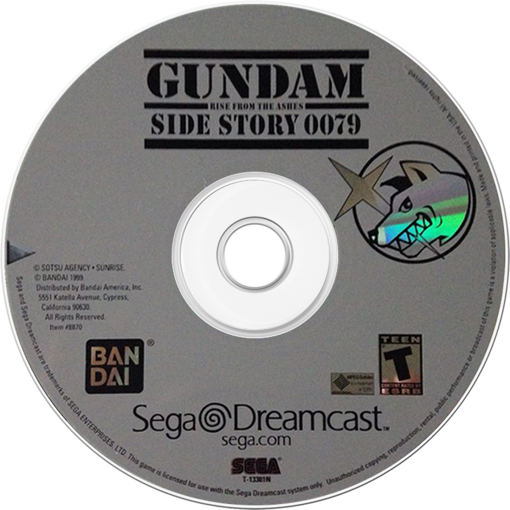 Gundam Side Story 0079 – Sega Dreamcast (DC)