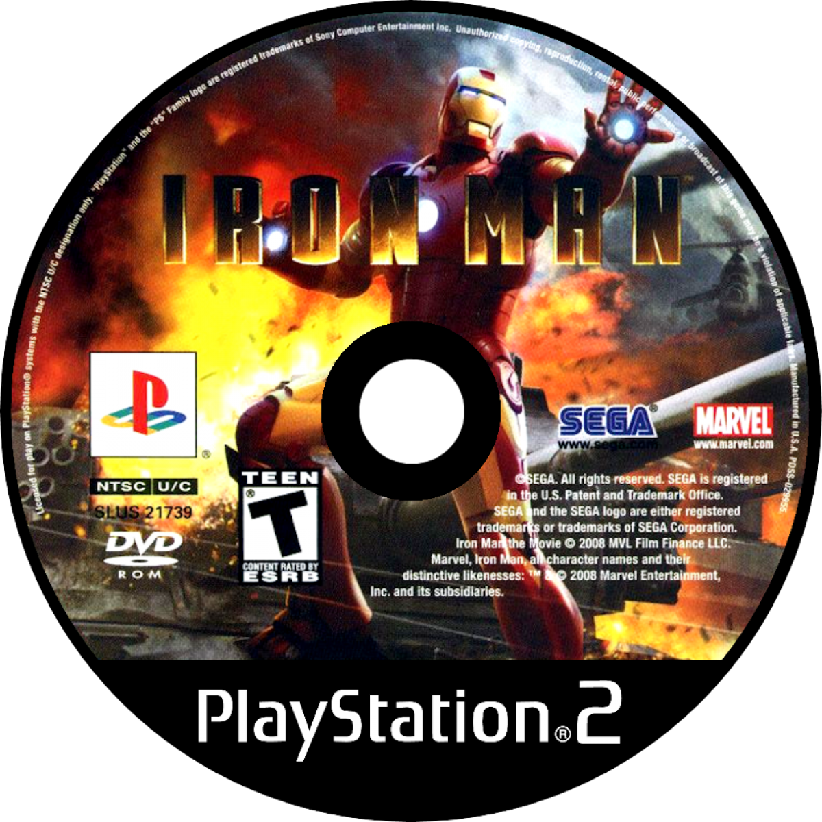 Iron Man – PlayStation 2 (PS2)