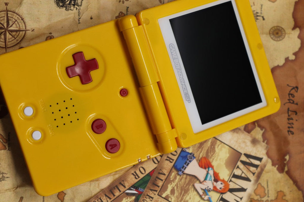 Game Boy Advance SP (GBA SP) [Custom One Piece Shell] – Game Boy Advance SP (GBA SP)