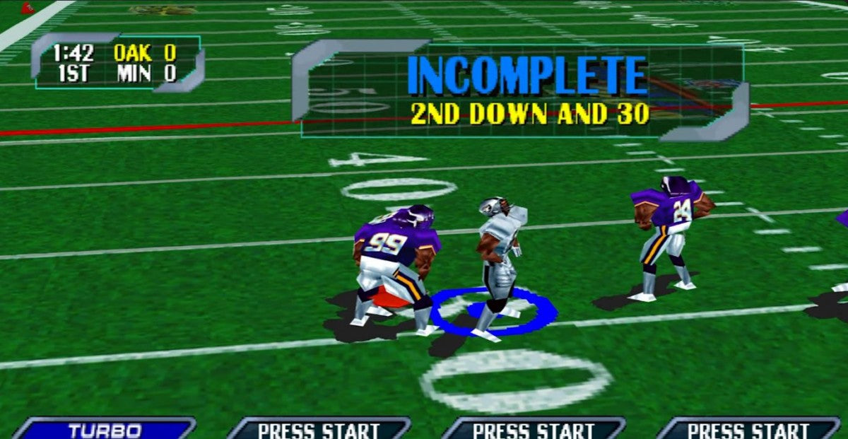 NFL Blitz 2000 – PlayStation 1 (PS1)