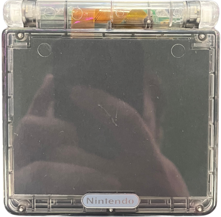 Custom "Smoke" Shell Gameboy Advance SP [IPS Backlit Screen]