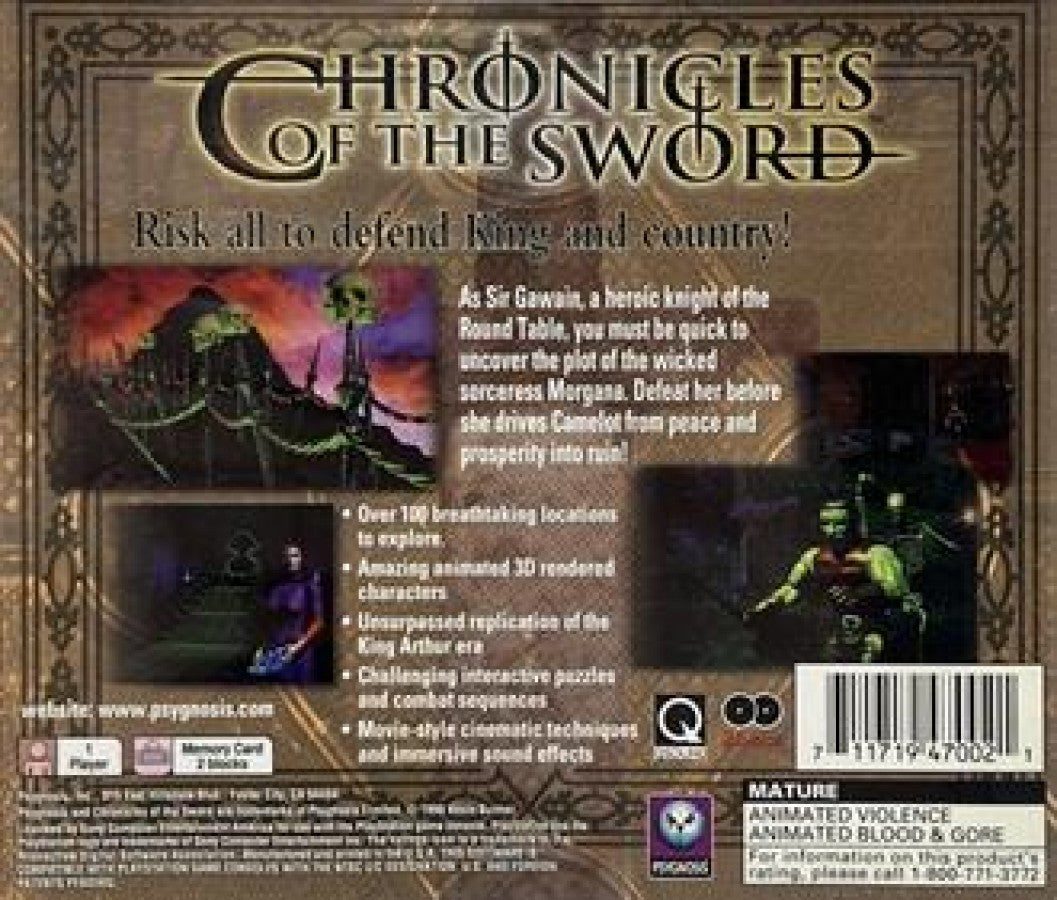 Chronicles of the Sword – PlayStation 1 (PS1)