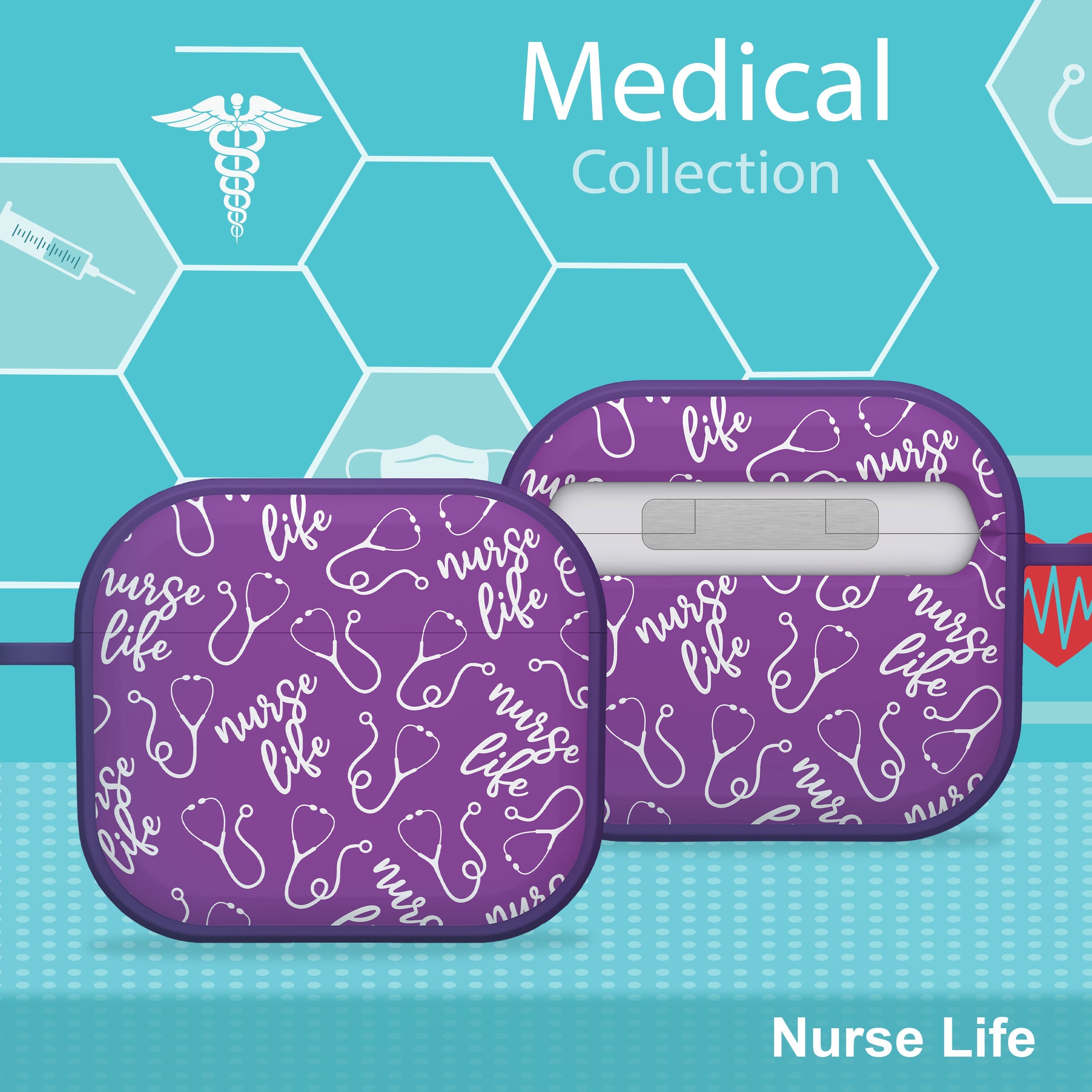 Nursing HDX Apple AirPods Gen 3 Case Cover