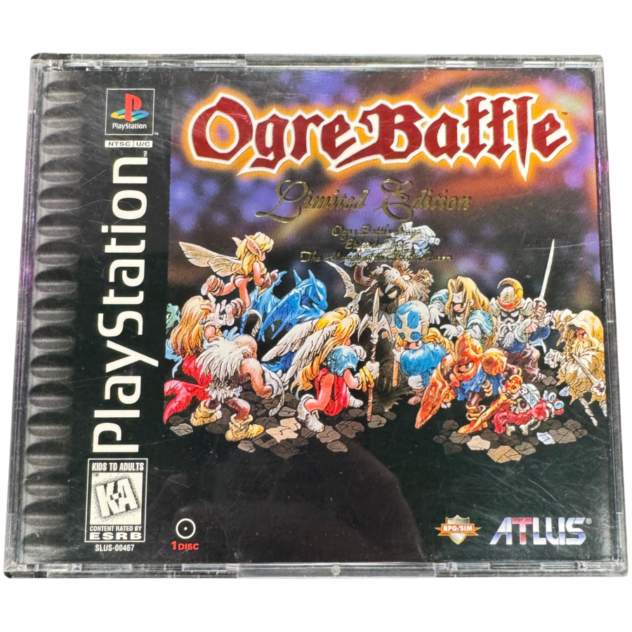 Ogre Battle [Complete In Box]  – PlayStation 1 (PS1)