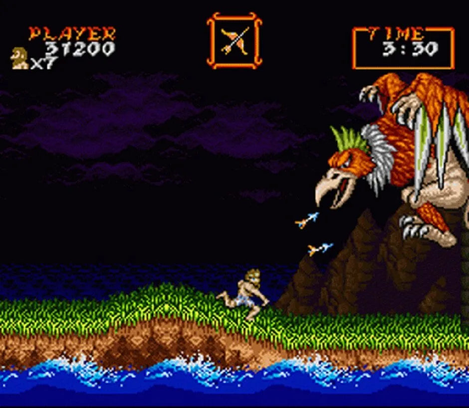 Super Ghouls 'N Ghosts – Super Nintendo Entertainment System (SNES)