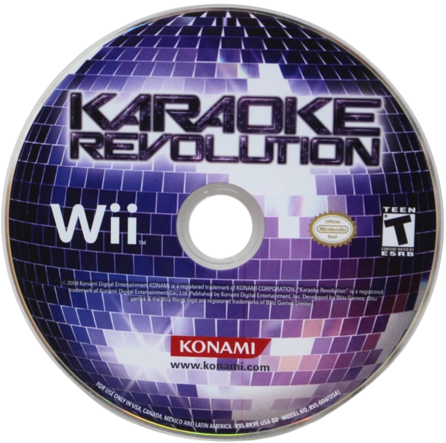 Karaoke Revolution – Nintendo Wii (Wii)
