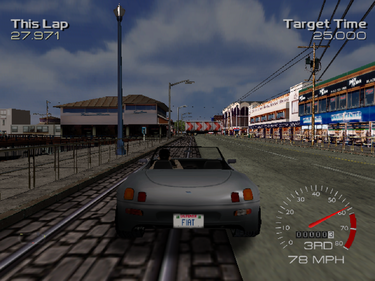 Metropolis Street Racer – Sega Dreamcast (DC)