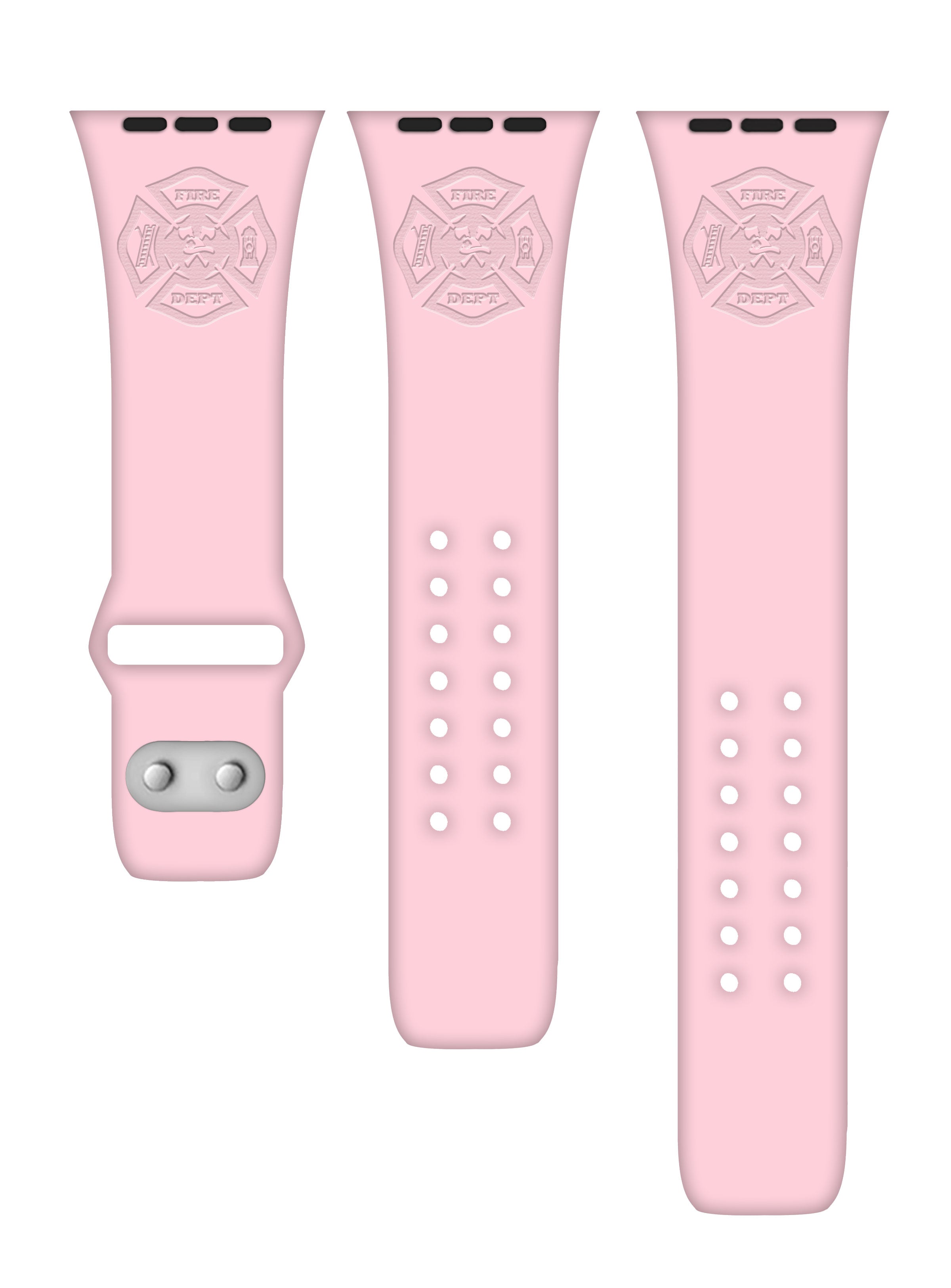 Firefighter First Responder Engraved  Apple Watch Band