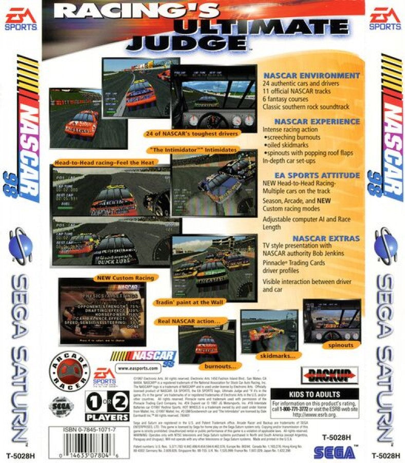 NASCAR 98 – Sega Saturn (SS)