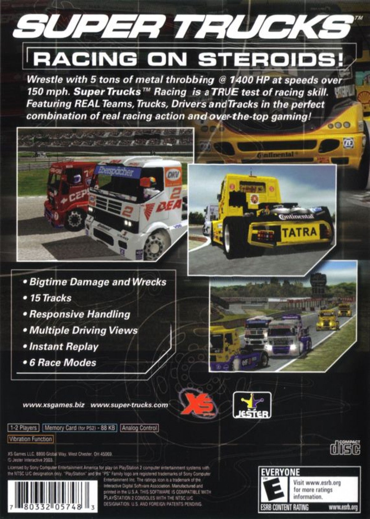 Super Trucks Racing – PlayStation 2 (PS2)