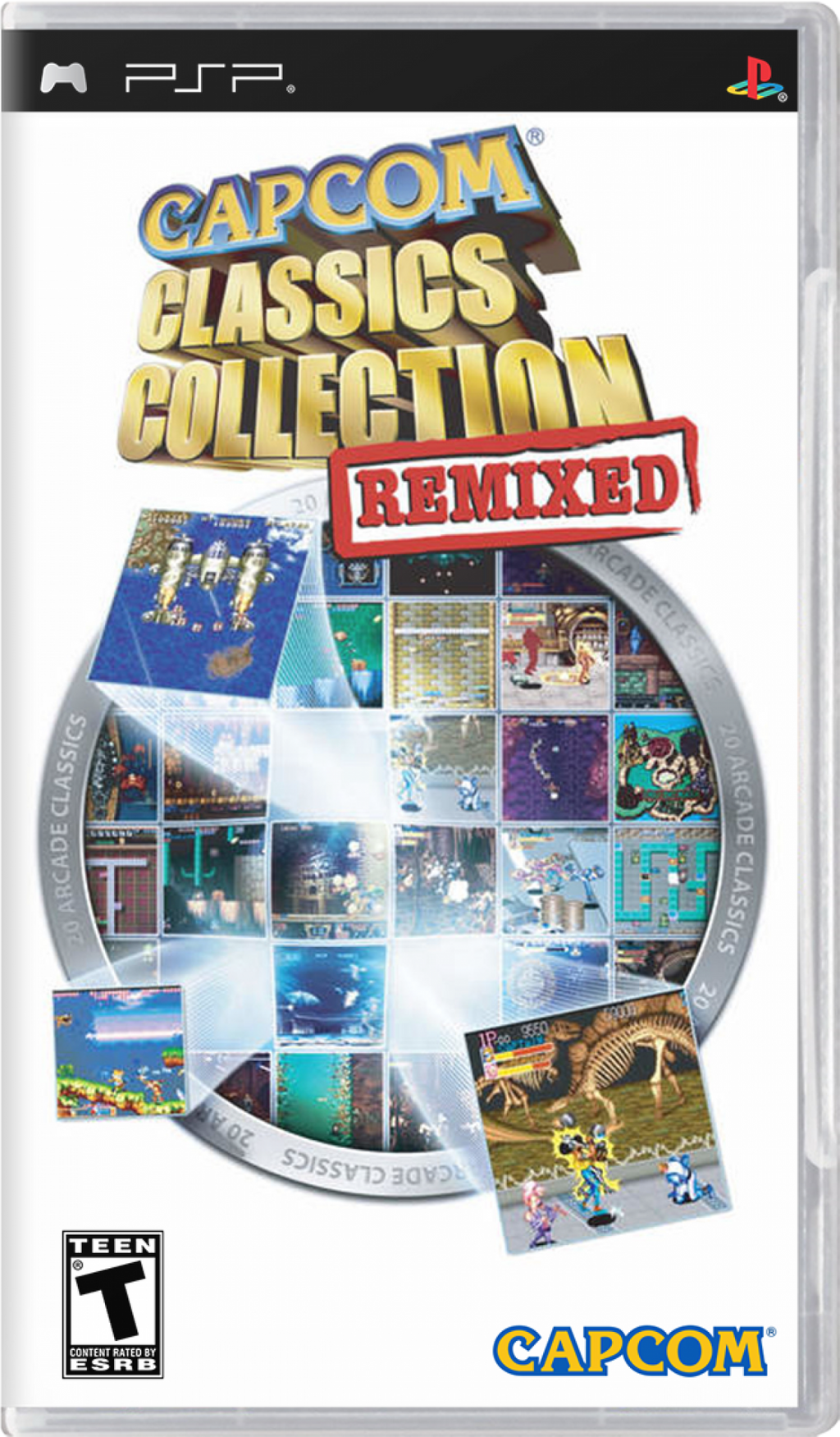 Capcom Classics Collection: Remixed  – PlayStation Portable (PSP)