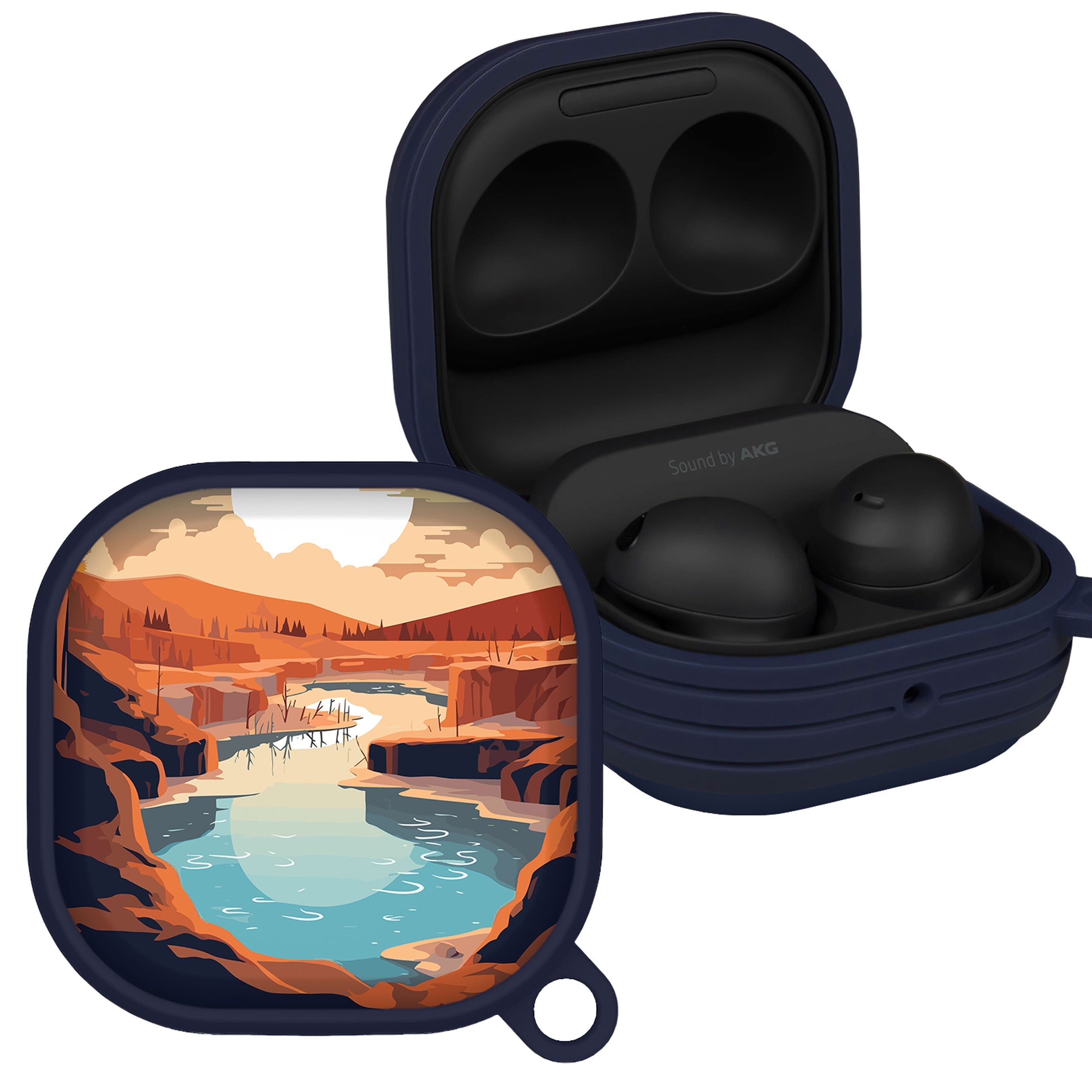 National Parks Hot Springs HDX Samsung Galaxy Buds Pro & Buds Live Case Cover