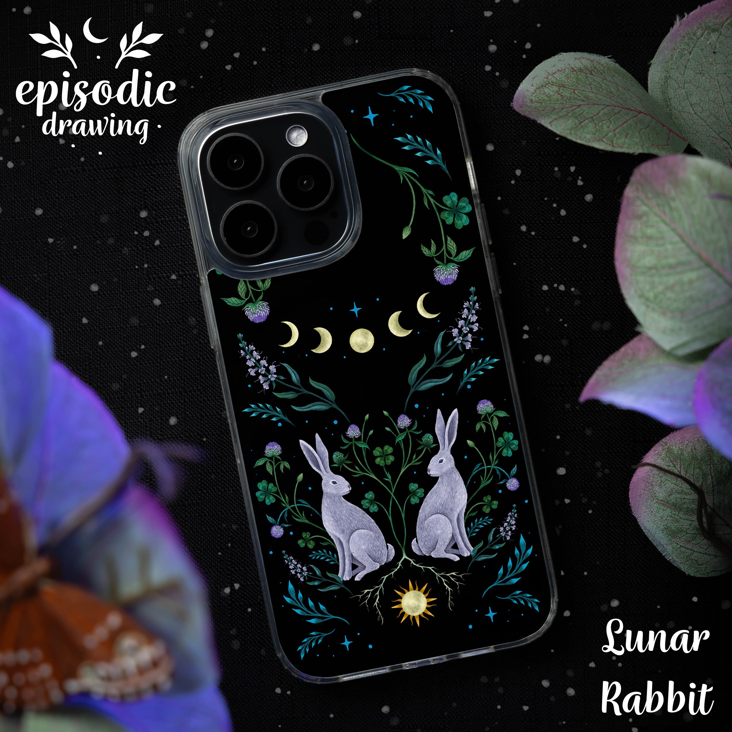 Episodic Drawing Enchanted Collection HD Apple iPhone 14 Series Mag-Safe Phone Case