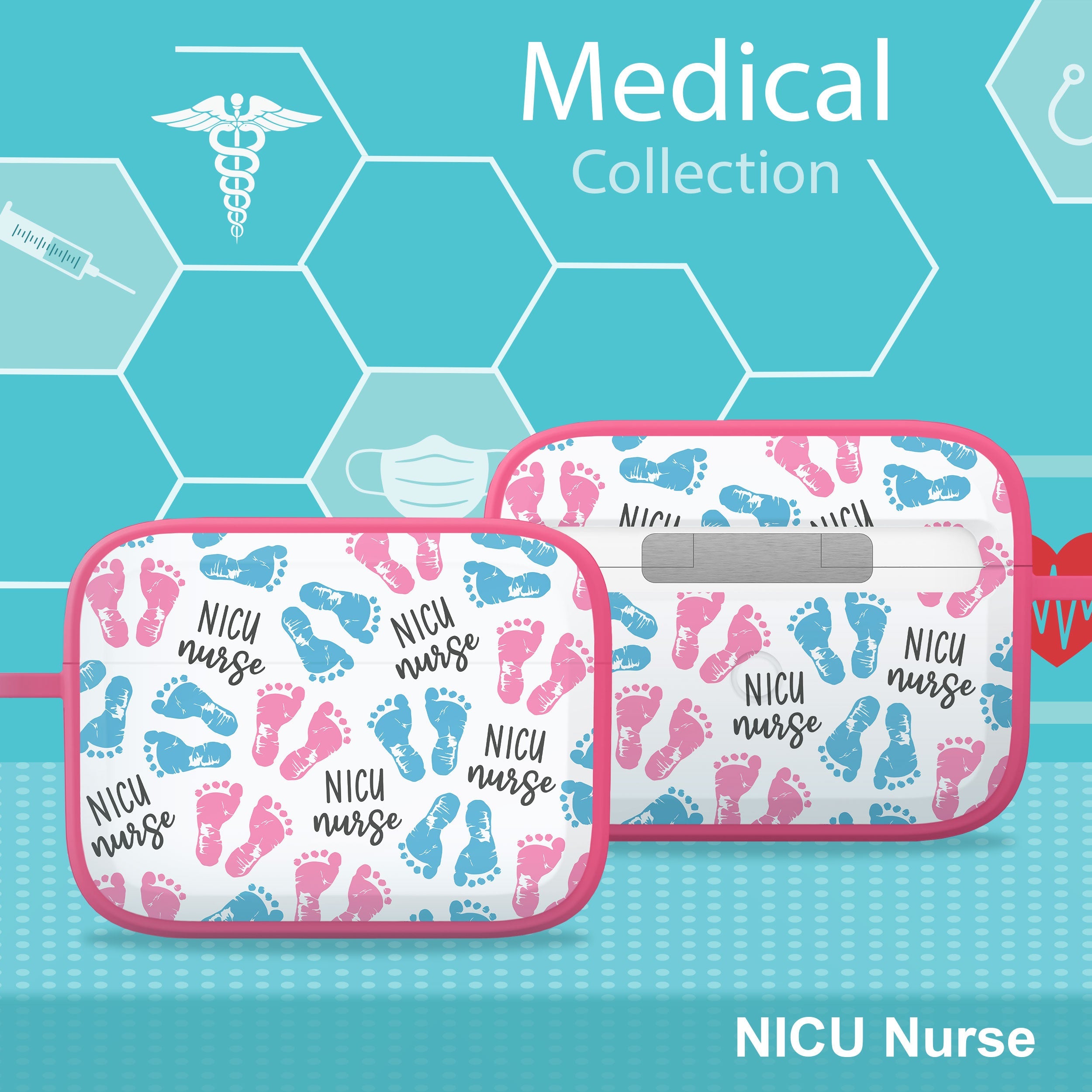 Nursing HDX Apple AirPods Pro 1 & 2 Case Cover