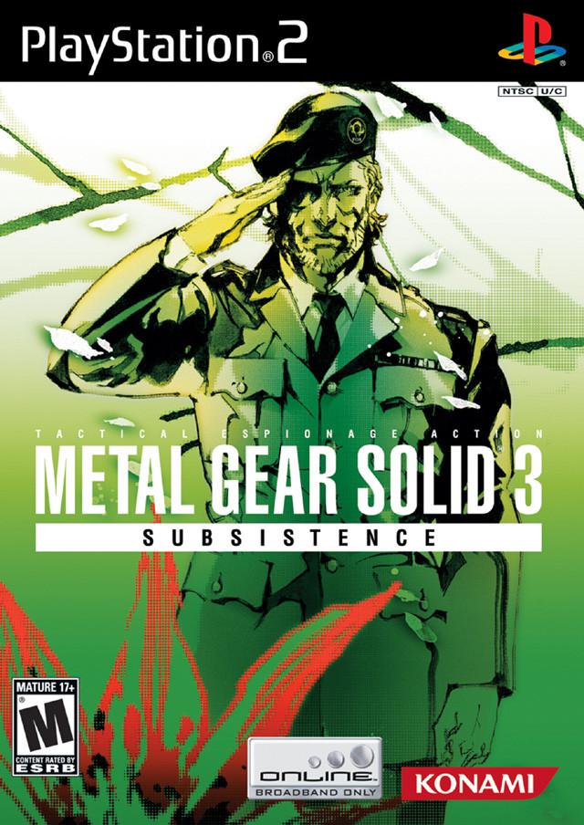 Metal Gear Solid 3 Subsistence (Playstation 2)