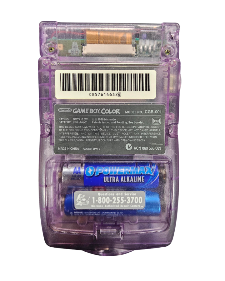 Game Boy Color (GBC) [Atomic Purple] [IPS Screen] – Good Condition