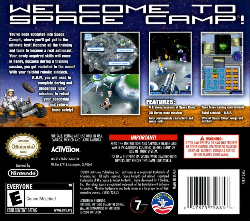Space Camp – Nintendo DS (DS)