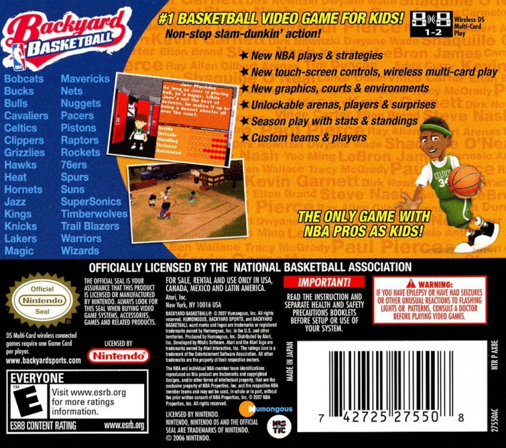 Backyard Basketball – Nintendo DS (DS)