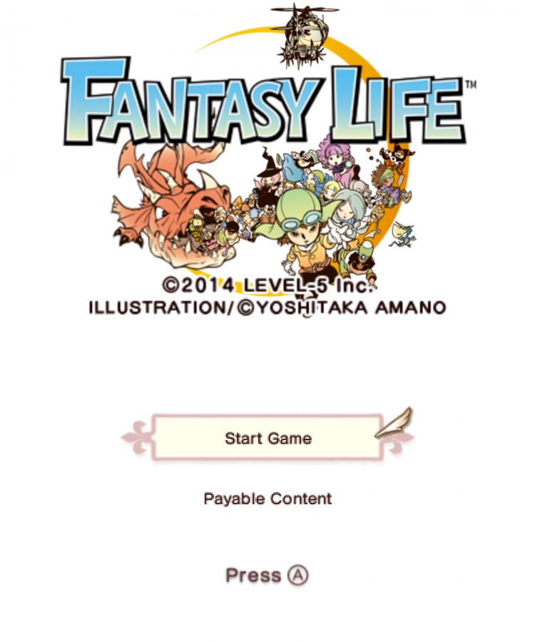 Fantasy Life – Nintendo 3DS (3DS)