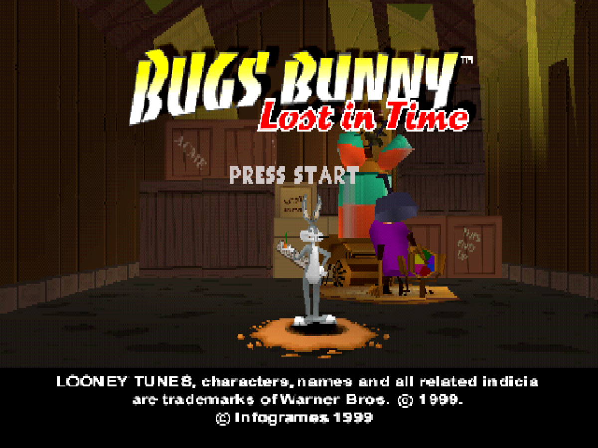 Bugs Bunny: Lost in Time – PlayStation 1 (PS1)