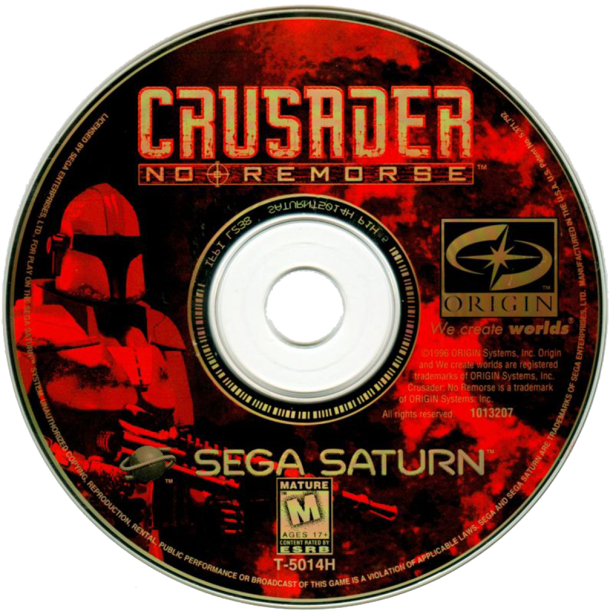 Crusader No Remorse – Sega Saturn (SS)