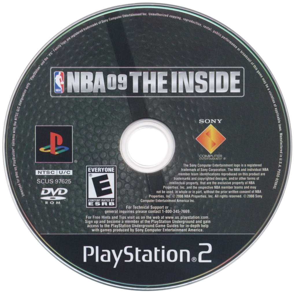 NBA 09 The Inside – PlayStation 2 (PS2)