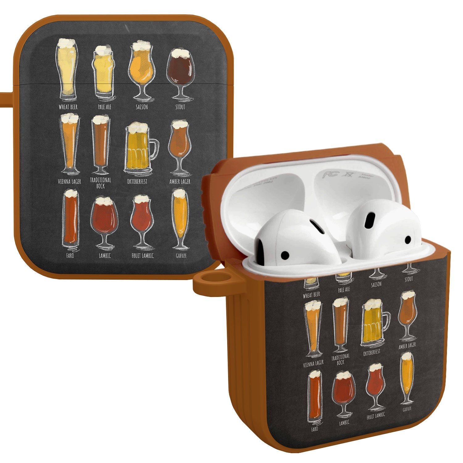 Wine, Beer, & Booze HDX Apple AirPods Gen 1 & 2 Case Cover