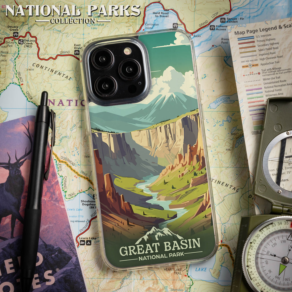 National Parks Great Basin HD Apple iPhone 14 Series Mag-Safe Phone Case