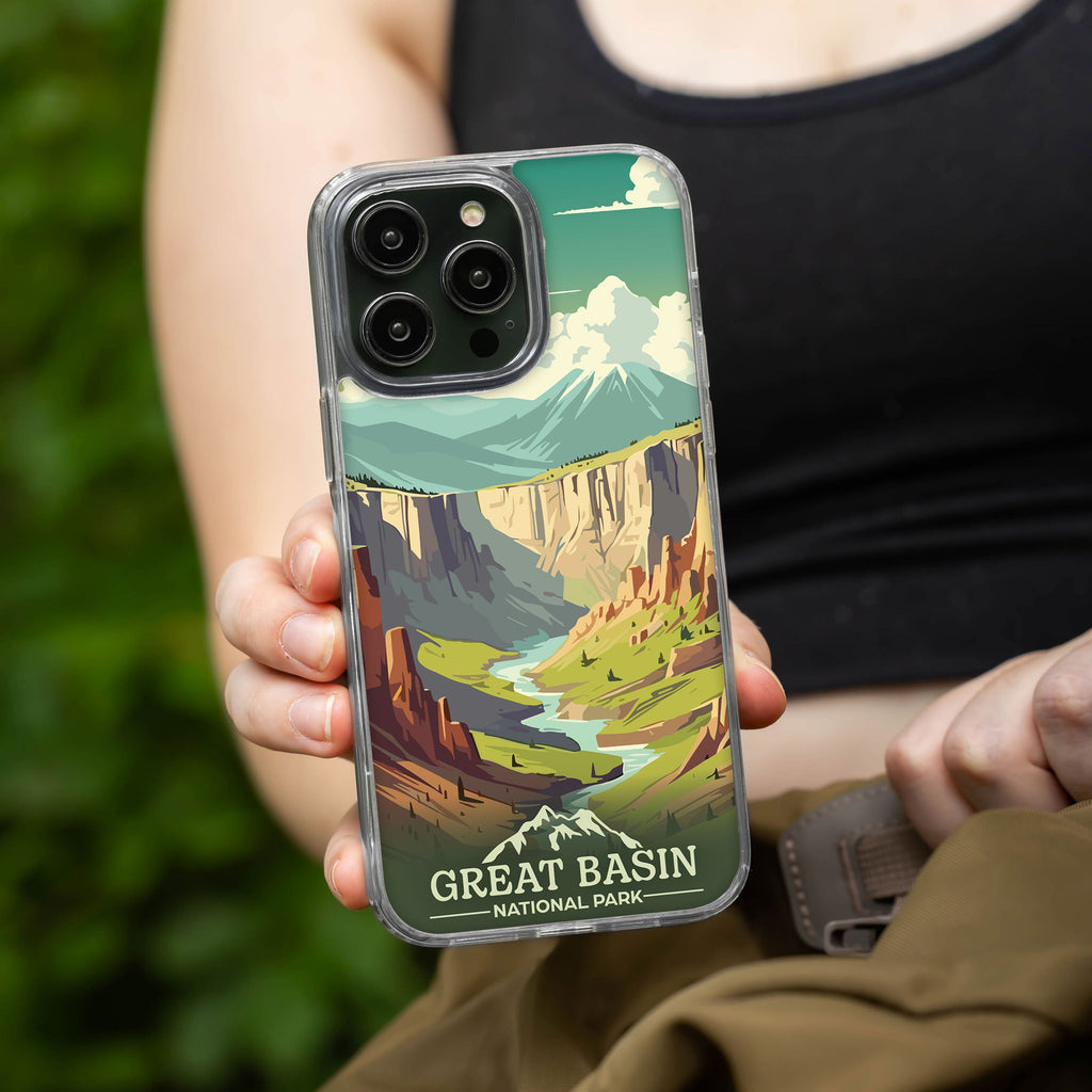 National Parks Great Basin HD Apple iPhone 15 Series Mag-Safe Phone Case