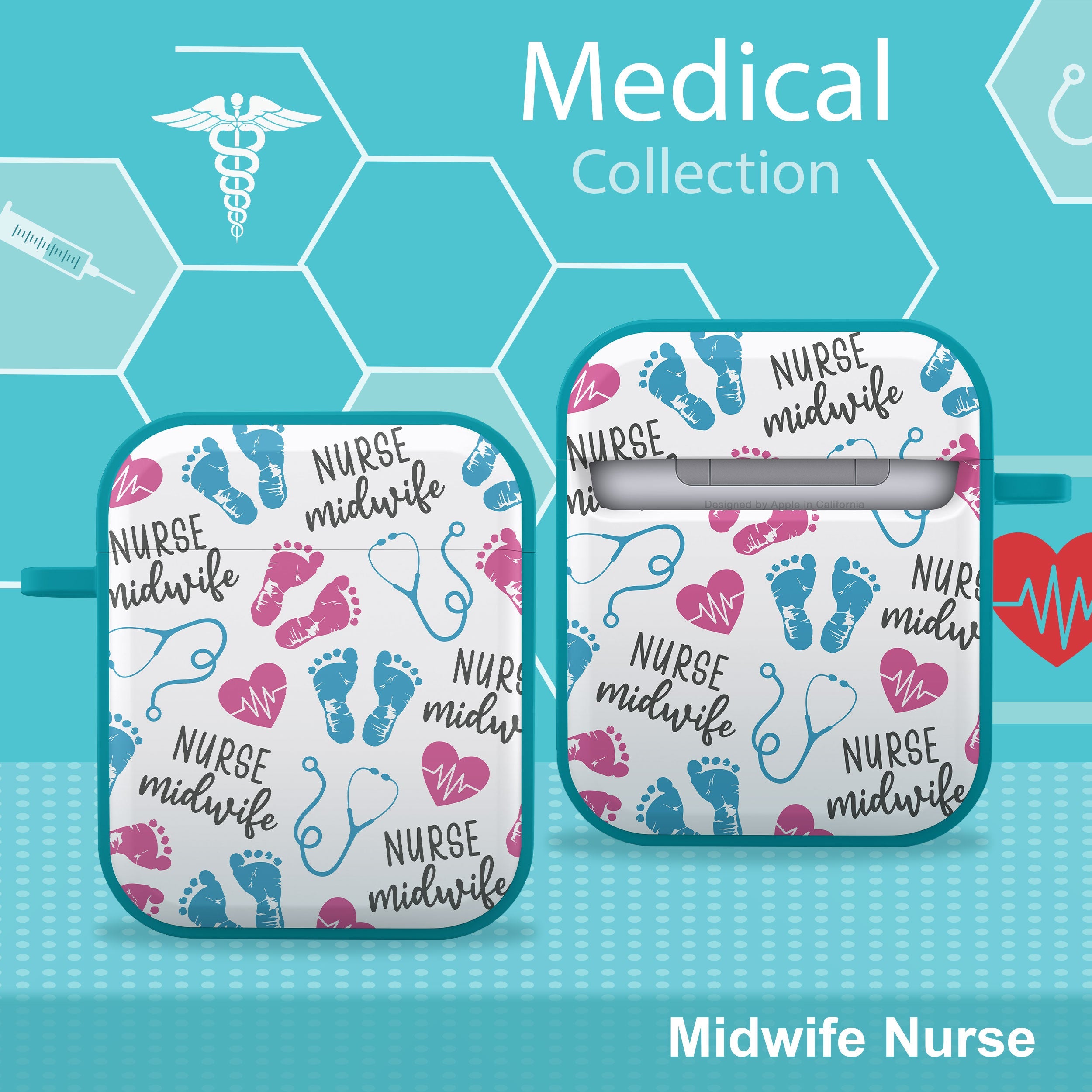 Nursing HDX Apple AirPods Gen 1 & 2 Case Cover