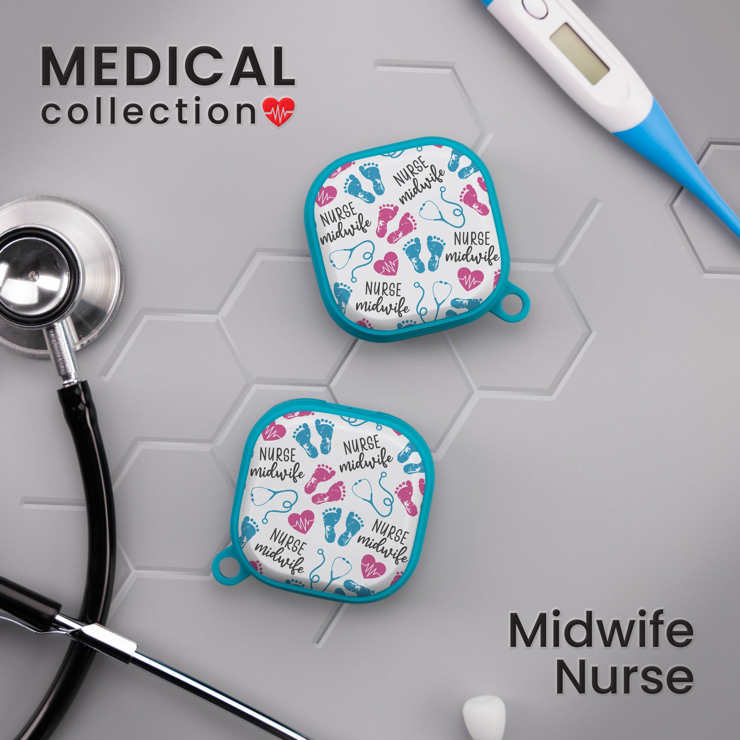 Nursing HDX Samsung Galaxy Buds Pro & Buds Live Case Cover