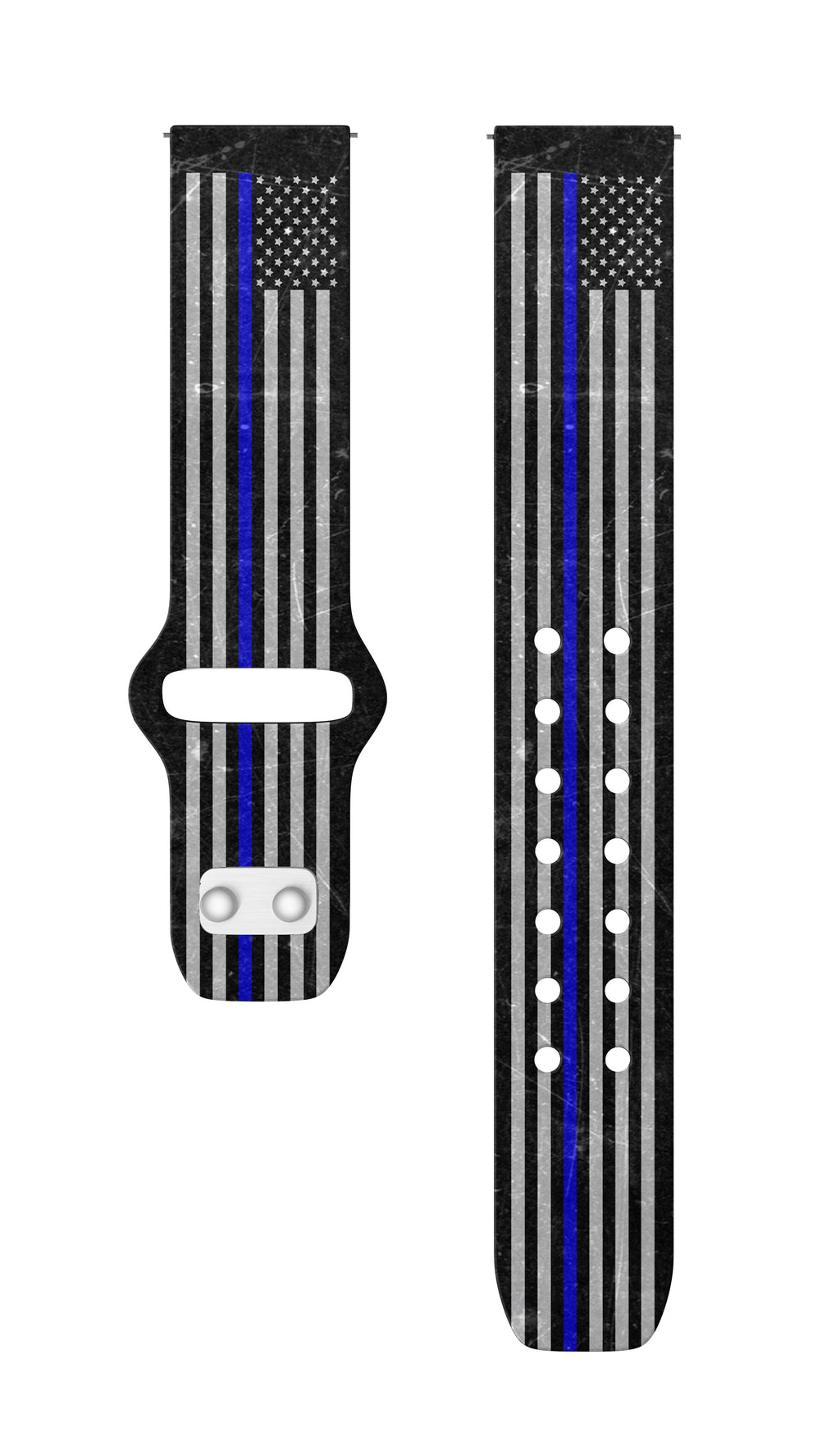 Law Enforcement HD Watchband for Samsung, Garmin, Fossil, and More for Samsung, Garmin, Fossil, and More