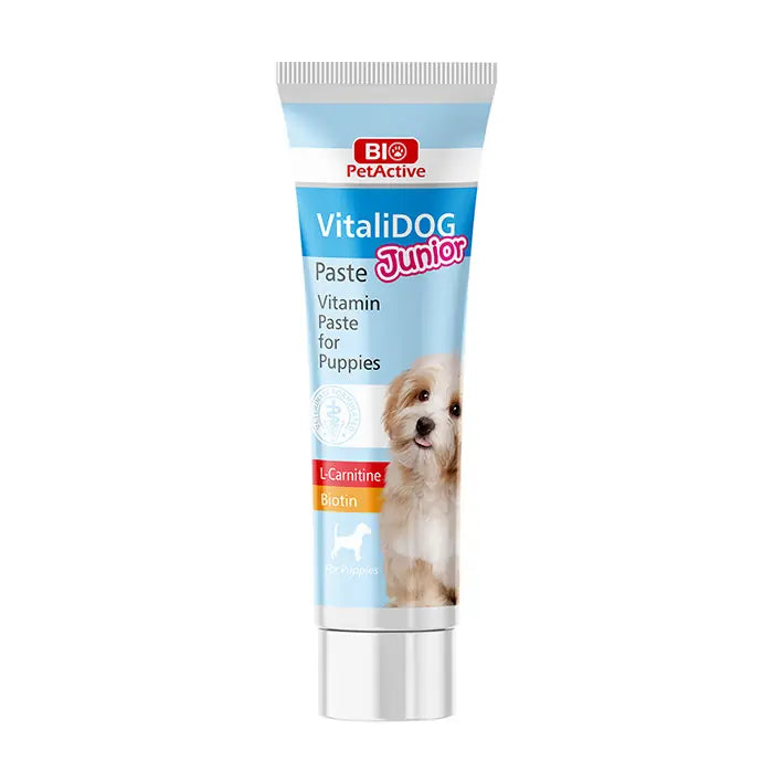 Bio Pet Active Puppy Vitamin Paste for Growth Support 100 ml
