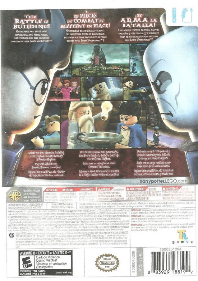 LEGO Harry Potter: Years 5-7 – Nintendo Wii (Wii)