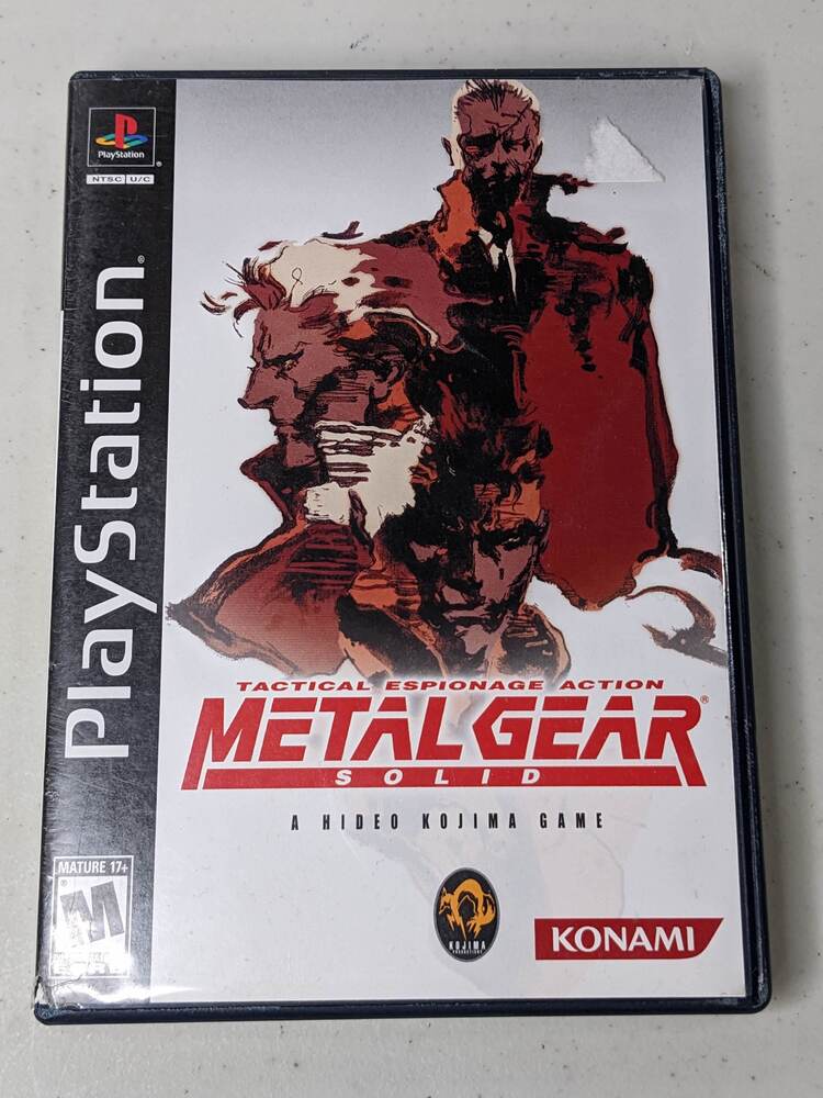 Metal Gear Solid (Long Box) (Playstation)