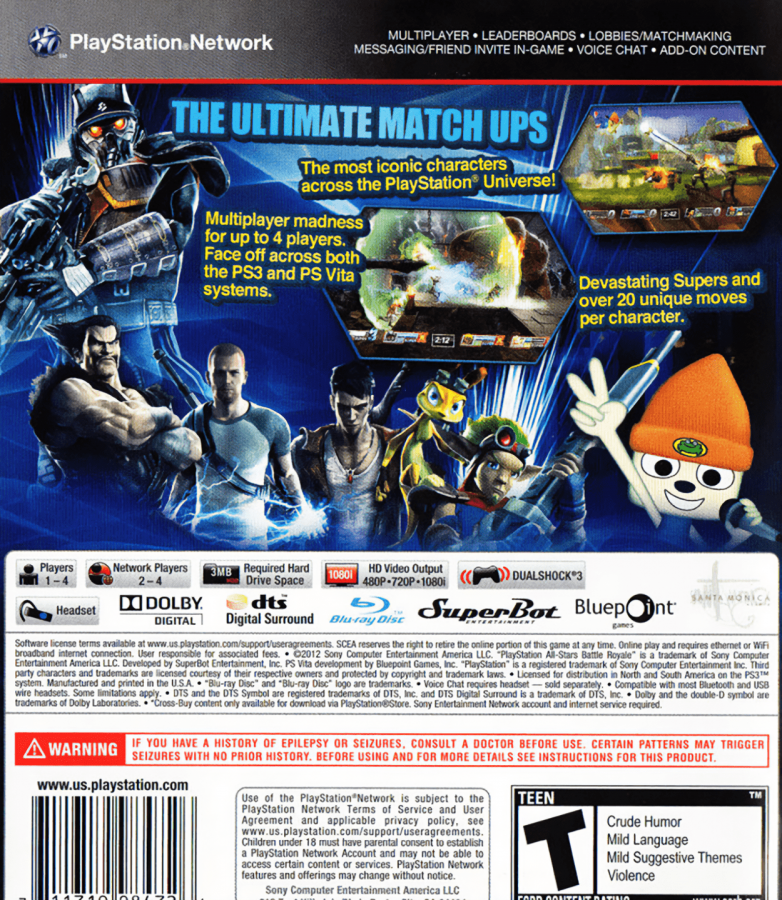 PlayStation All-Stars Battle Royale – PlayStation 3 (PS3)