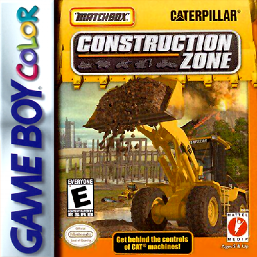Matchbox: Caterpillar Construction Zone – Game Boy Color (GBC)