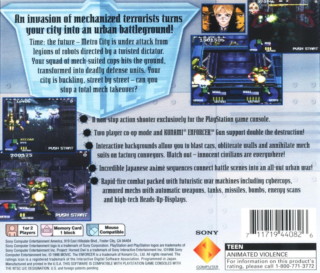 Project Horned Owl – PlayStation 1 (PS1)